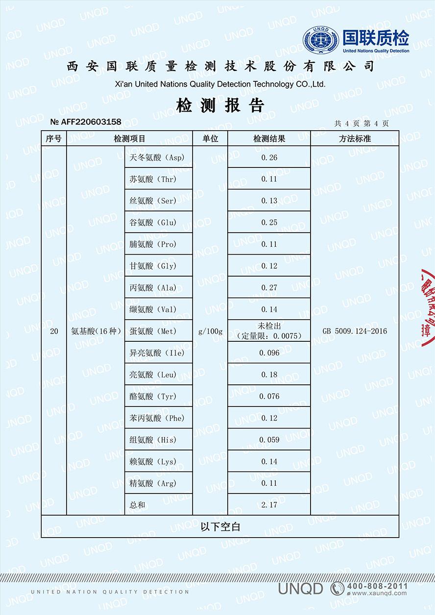 检测报告